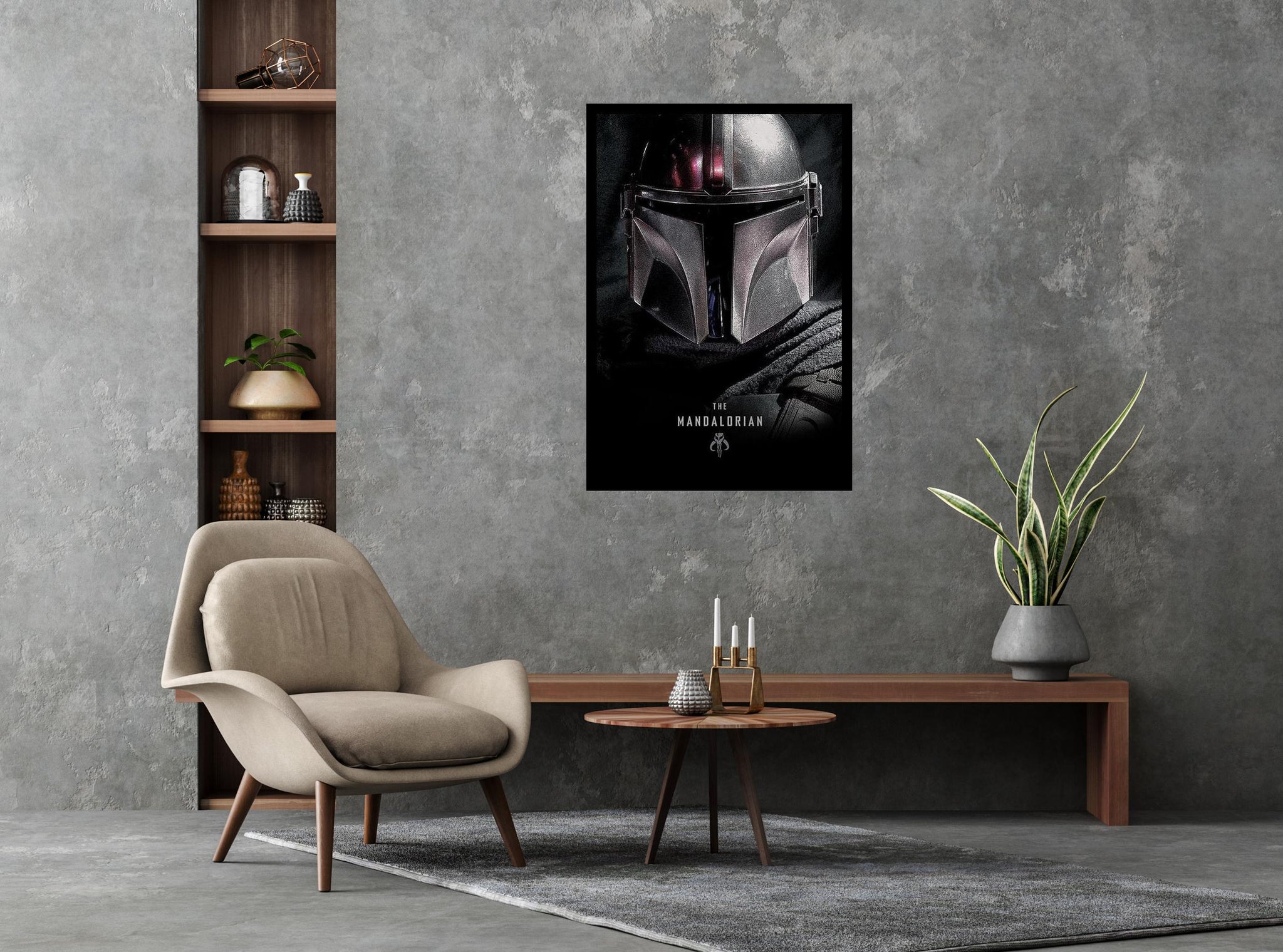 Poster Star Wars: The Mandalorian - Dark