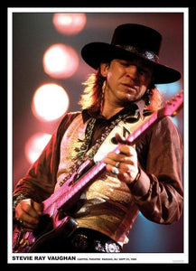 Stevie Ray Vaughan [eu] - Capitol Theater 1985 Poster