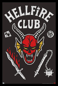 Stranger Things 4 - Hellfire Club Poster