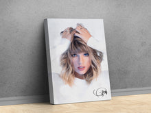 Load image into Gallery viewer, Taylor Swift- Blue Eyes Canvas
