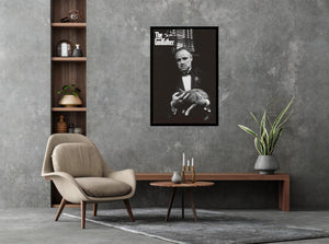 The Godfather- Cat Poster