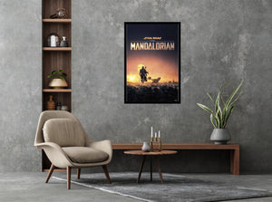 The Mandalorian Dusk Poster