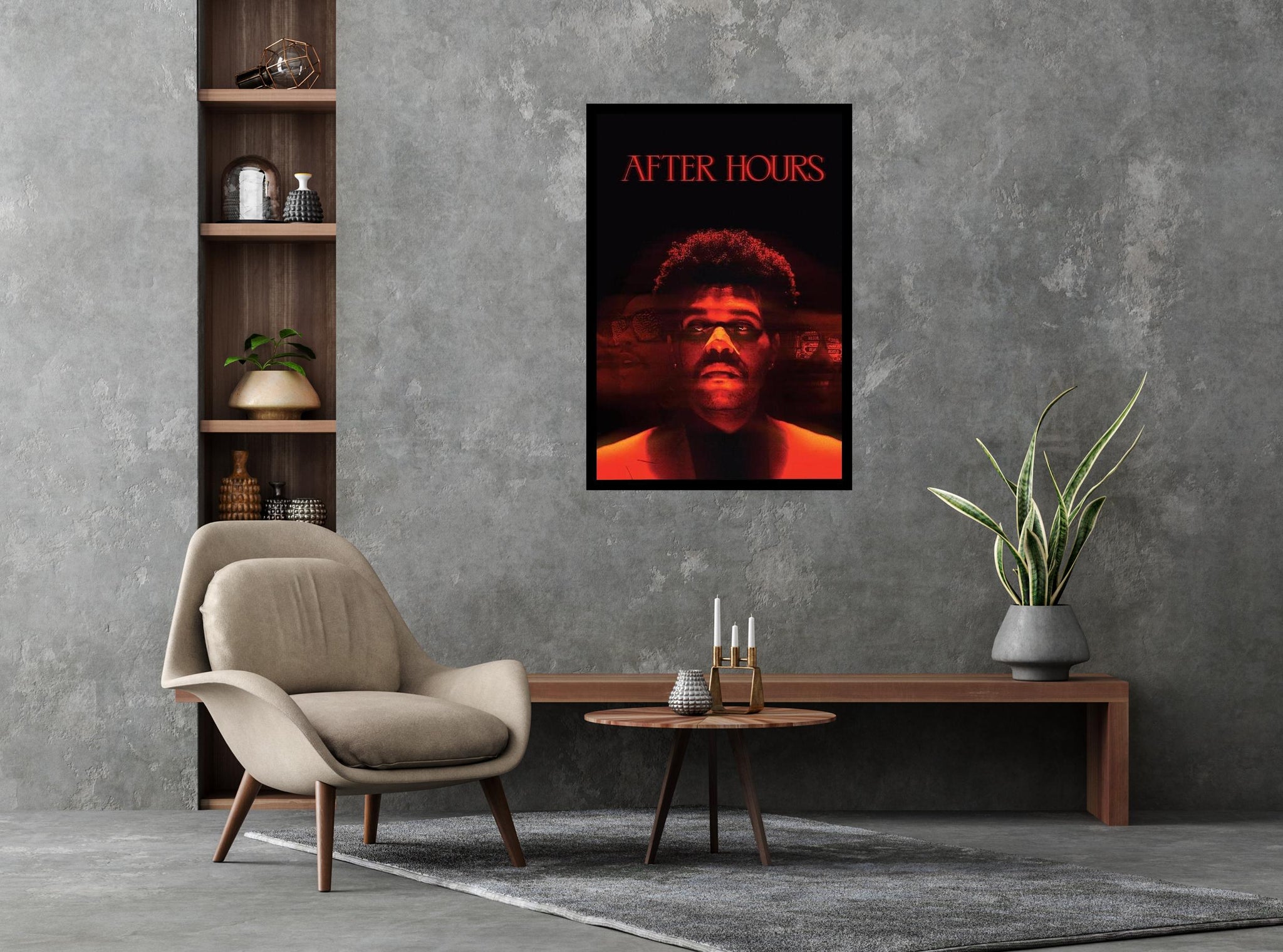 The Weeknd Music Poster, The Weeknd Lyric poster, Xo Poster, heartless  poster, weeknd poster, hip hop poster, The weeknd wall art, afterhours,  posters for home and office-08 Fine Art Print - Pop