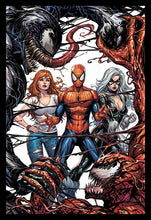 Load image into Gallery viewer, Venom vs Carnage - Spider-Man, Mary Jane, Black Cat Poster

