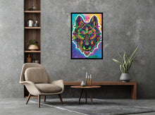 Load image into Gallery viewer, Wolf Shaman - by Russo Poster
