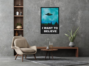 X-Files I Want To Believe Poster