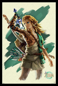Zelda Tears of the Kingom. - Link Unleashed Poster