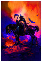 Load image into Gallery viewer, Death Dealer 1- Non Flocked Blacklight Poster
