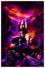 Load image into Gallery viewer, Death Dealer 2 Black Light Poster - Rolled
