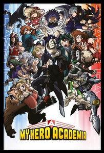 My Hero Academia Poster - Black