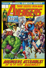 Load image into Gallery viewer, Avengers 100th Issue Poster - Black
