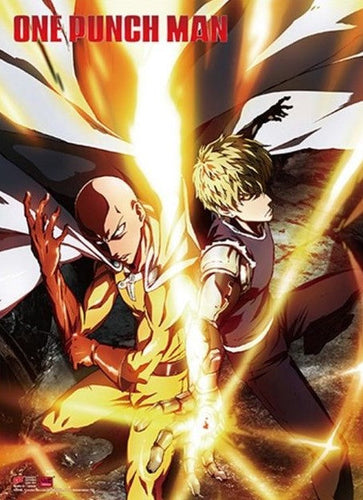 One Punch Man - Satama & Genos Poster - Rolled