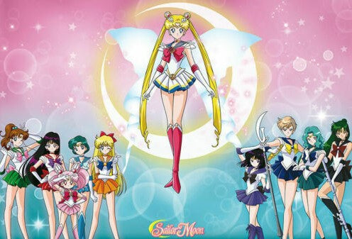 Sailor Moon - Sailor Warriors Poster - Rolled