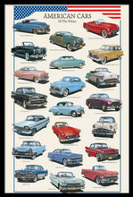 Load image into Gallery viewer, American Cars of the Fifties - Black
