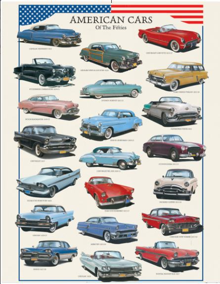 American Cars of the Fifties - Rolled