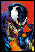 Load image into Gallery viewer, Venom Color Poster - Black
