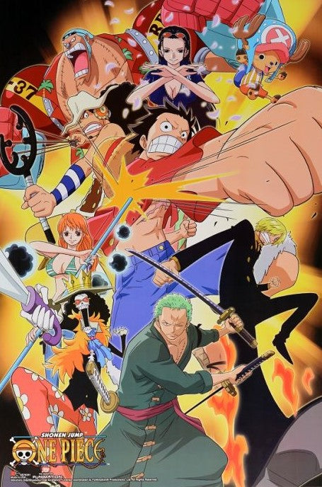 One Piece Punch Poster - Rolled