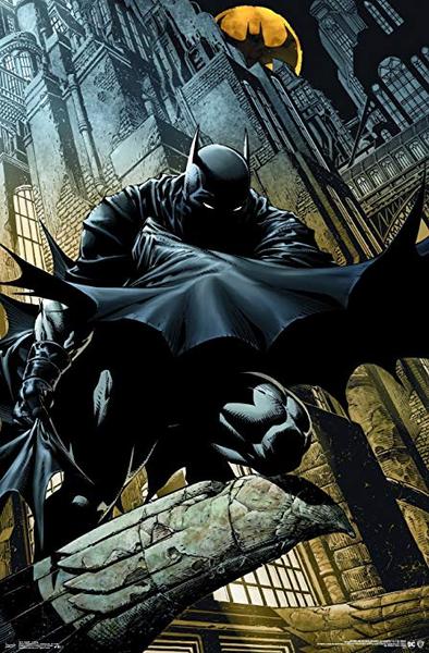 Batman, Lurking, Superhero, Bat, DC Comics, Comic, Cartoon, Poster, Rolled 