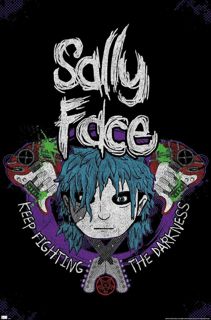 Sally Face - Crossed Guitars