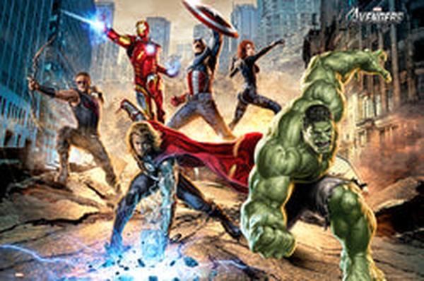 Avengers Strike Poster