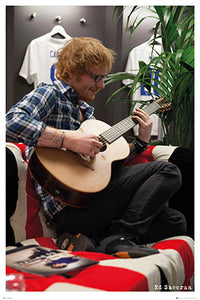 Ed Sheeran Guitar Poster - Rolled