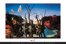 Load image into Gallery viewer, Dali Swans Reflecting Elephants
