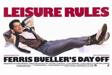 Load image into Gallery viewer, Ferris Bueller&#39;s Day Off - Leisure Rules (Horizontal)
