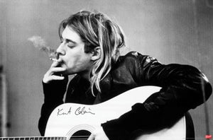 Nirvana - Kurt Cobain Smoking