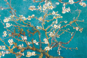 Van Gogh Almond Blossoms (Teal)