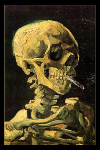 Van Gogh Skull