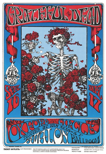 Grateful Dead - Skeleton & Roses
