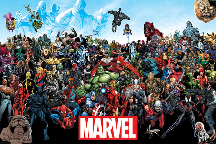 Marvel Characters - Line-Up