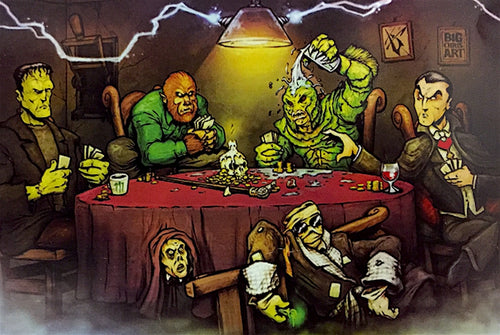 Monsters Playing Poker