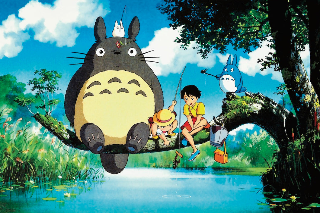 My Neighbor Totoro - Fishing Poster – Poster Shoppe