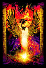 Load image into Gallery viewer, Phoenix Rising Black Light Poster - Mall Art Store
