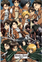 Load image into Gallery viewer, Attack on Titan Collage Poster - Rolled
