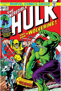Hulk vs Wolverine Poster - Mall Art Store