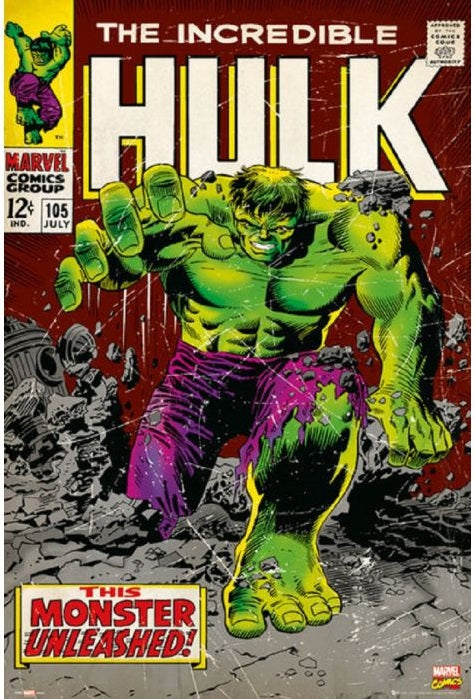 Hulk Monster Unleashed Poster - Mall Art Store