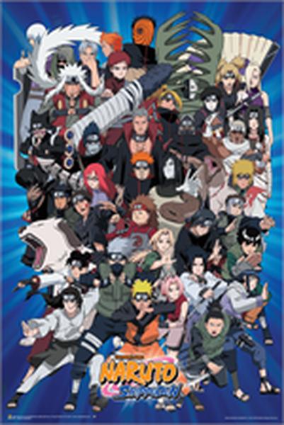 Naruto Characters Poster