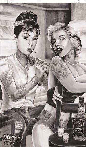 Marilyn / Audrey Tattoo