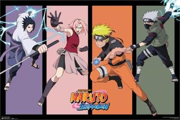 Naruto Team 7 Ll Poster
