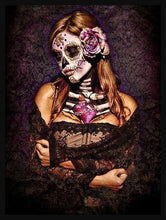 Load image into Gallery viewer, Day of the Dead Lace Poster - Mall Art Store

