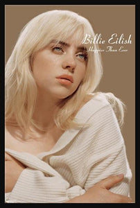 Billie Eilish Happier Than Ever Poster - Mall Art Store