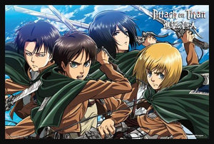 Attack on Titan Swords Poster - Mall Art Store