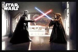 Star Wars Final Duel Poster - Mall Art Store