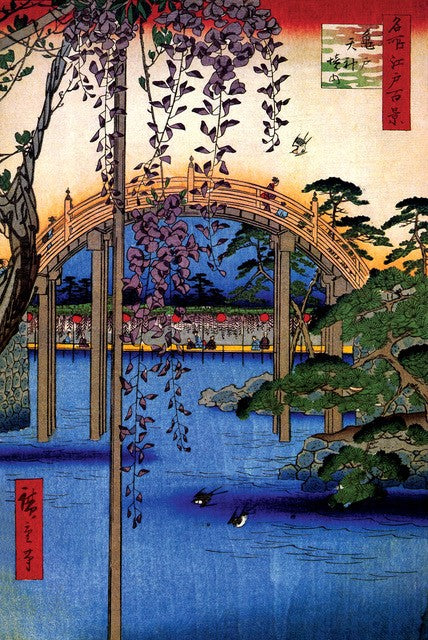 Hiroshige Tenjin Shrine