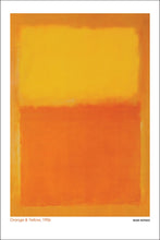 Load image into Gallery viewer, Rothko - Mark Rothko Orange And Yellow 1956
