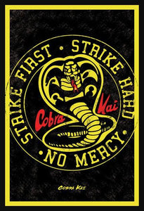 Cobra Kai- Strike First Poster - Mall Art Store