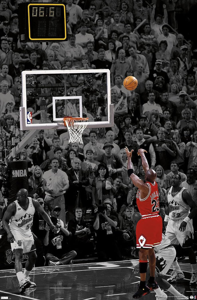 Michael Jordan The Shot - 