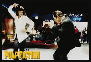 Pulp Fiction Dance Poster - Mall Art Store